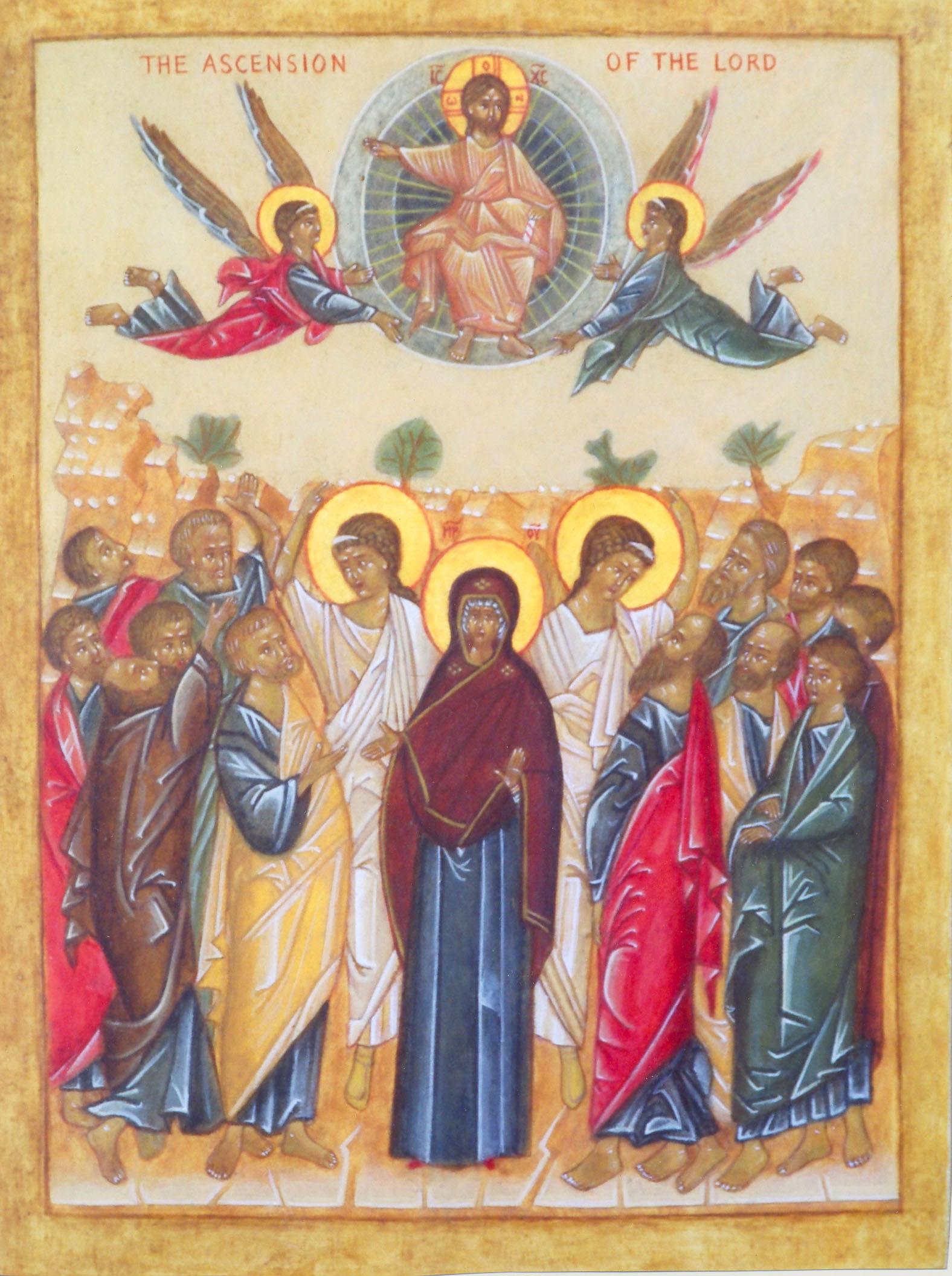 Religious icon: The Ascension Of The Lord