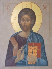 Religious icon: Christ Pantocrator