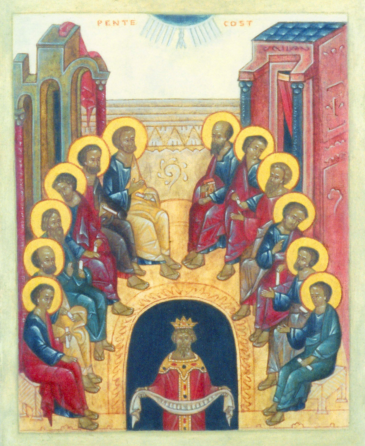 Religious icon: Pentecost