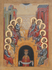 Thumbnail of religious icon: Pentecost