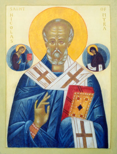 Religious icon: Saint Nicholas of Myra