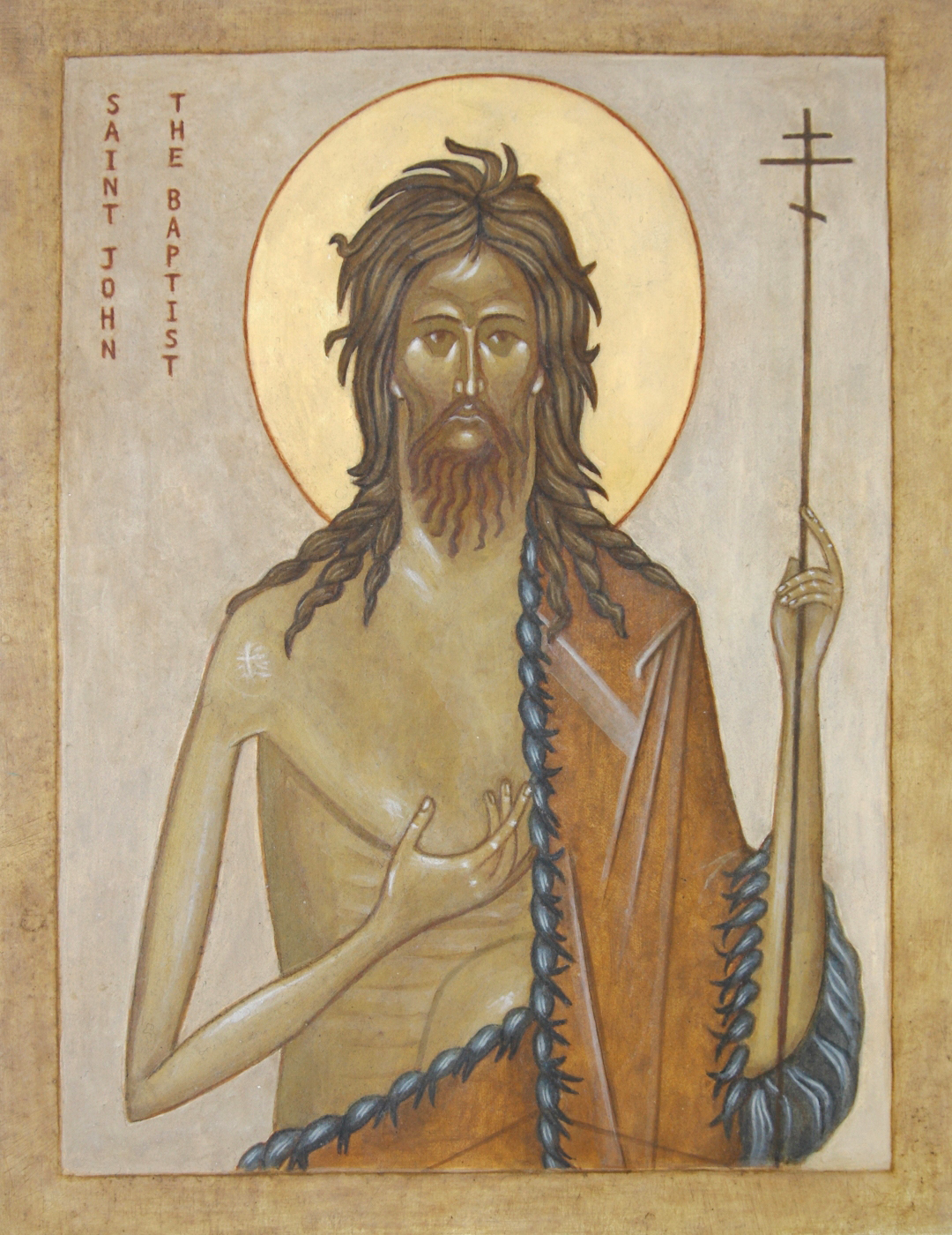Religious icon: Saint John the Baptist