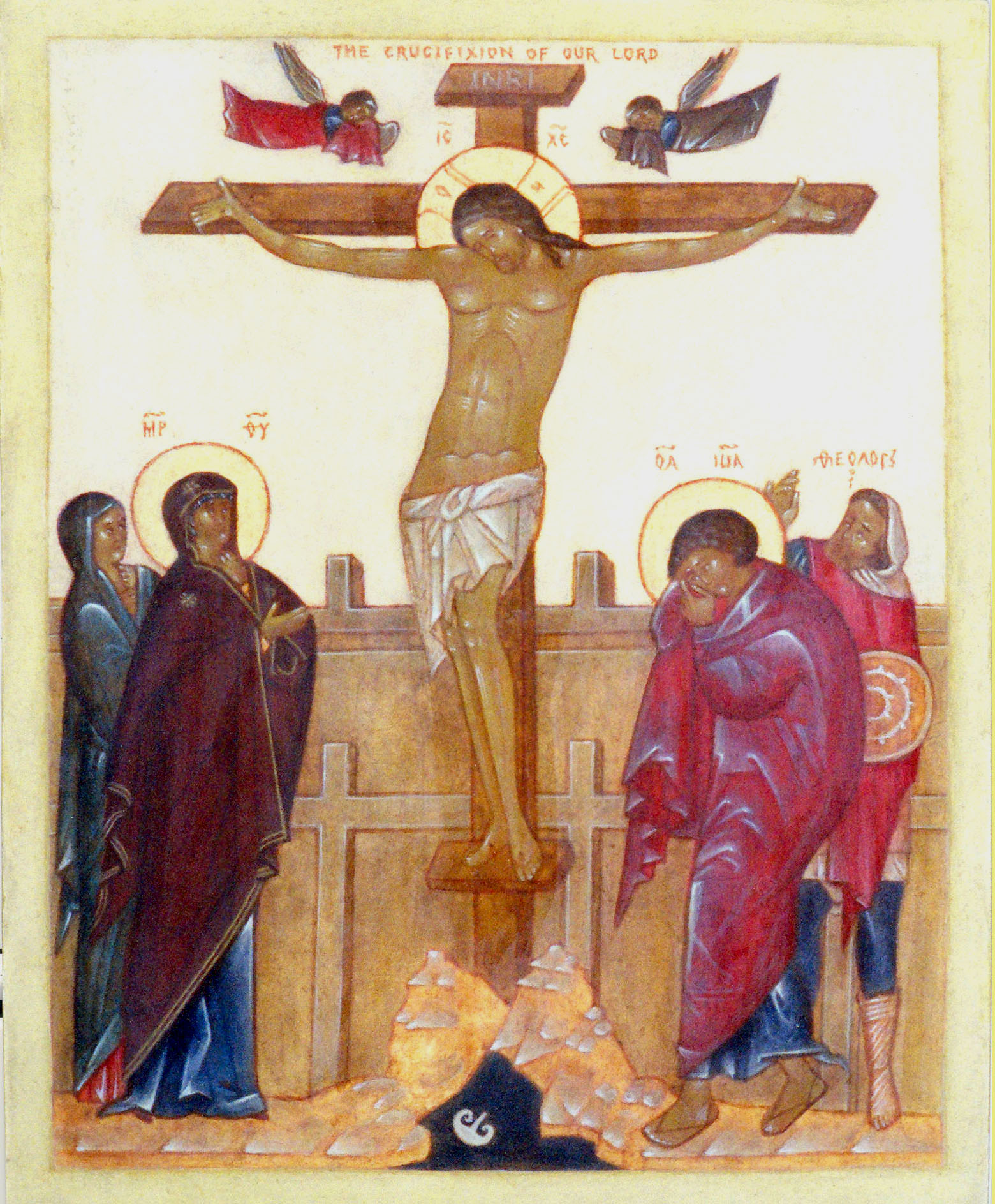 Religious icon: The Crucifixion