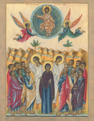 Thumbnail of religious icon: The Ascension