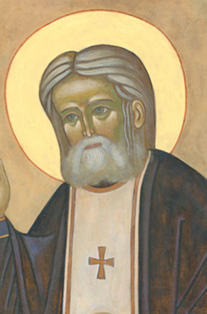 Religious icon: Saint Seraphim of Sarov