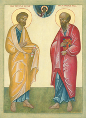 Thumbnail of religious icon: Peter and Paul